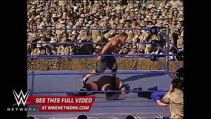 WWE Network- John Cena vs. Big Show- Christmas in Baghdad