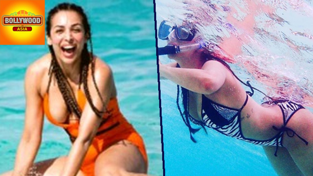 Malaika Arora Khan Hot Bikini Cleavage | Bollywood Asia