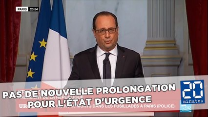 Pas de nouvelle prolongation pour l'état d'urgence qui s'arrêtera en juillet