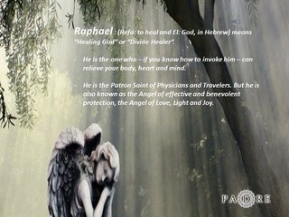 ARCHANGEL RAPHAEL - by Padre Medium