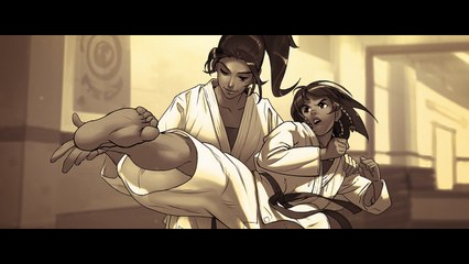 OVERWATCH orígenes de Ana-ES