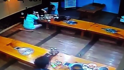 Un sanglier s'invite dans un restaurant sud-coréen