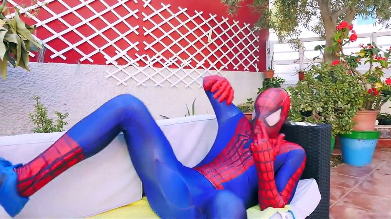Spiderman and friends | Spider-Man vs. The Joker vs Frozen Elsa so funny superhero movie