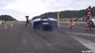 Une Lamborghini Aventador renverse presque un cameraman