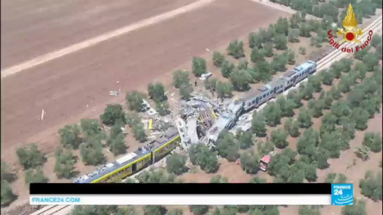 Collision de deux trains en Italie : une erreur d'aiguillage à l'origine de l'accident ?