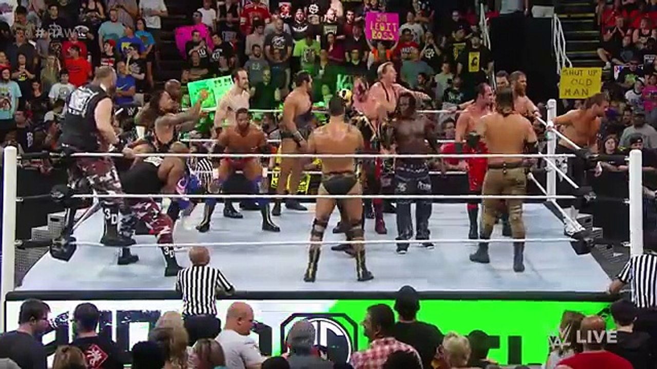 Battle Royal for Intercontinental Title  Raw, July 11, 2016 ByRomani chanel
