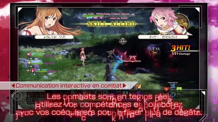 Sword Art Online ׃ Hollow Realization - trailer français
