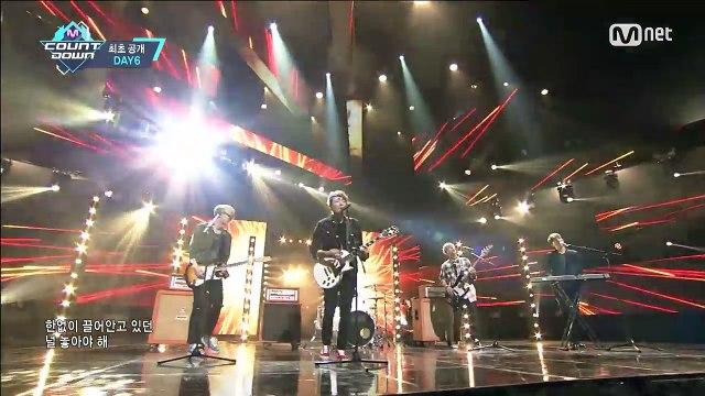 DAY6 - Letting go Debut Stage M COUNTDOWN 160331 EP.467