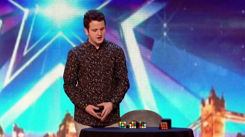 Britain's Got Talent Rubix Cube