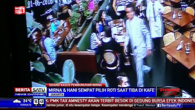 Rekaman CCTV Jelang Kematian Mirna Salihin