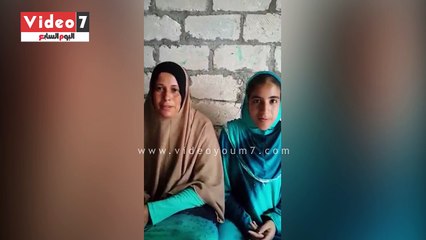 "مأساة مبروكة".. أم لطفلين مصابين بضمور فى المخ