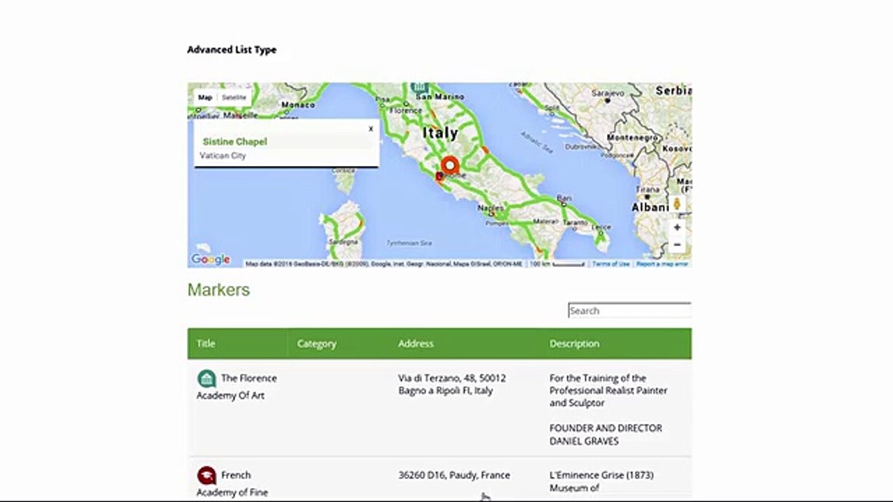 WordPress Google Maps PLugin