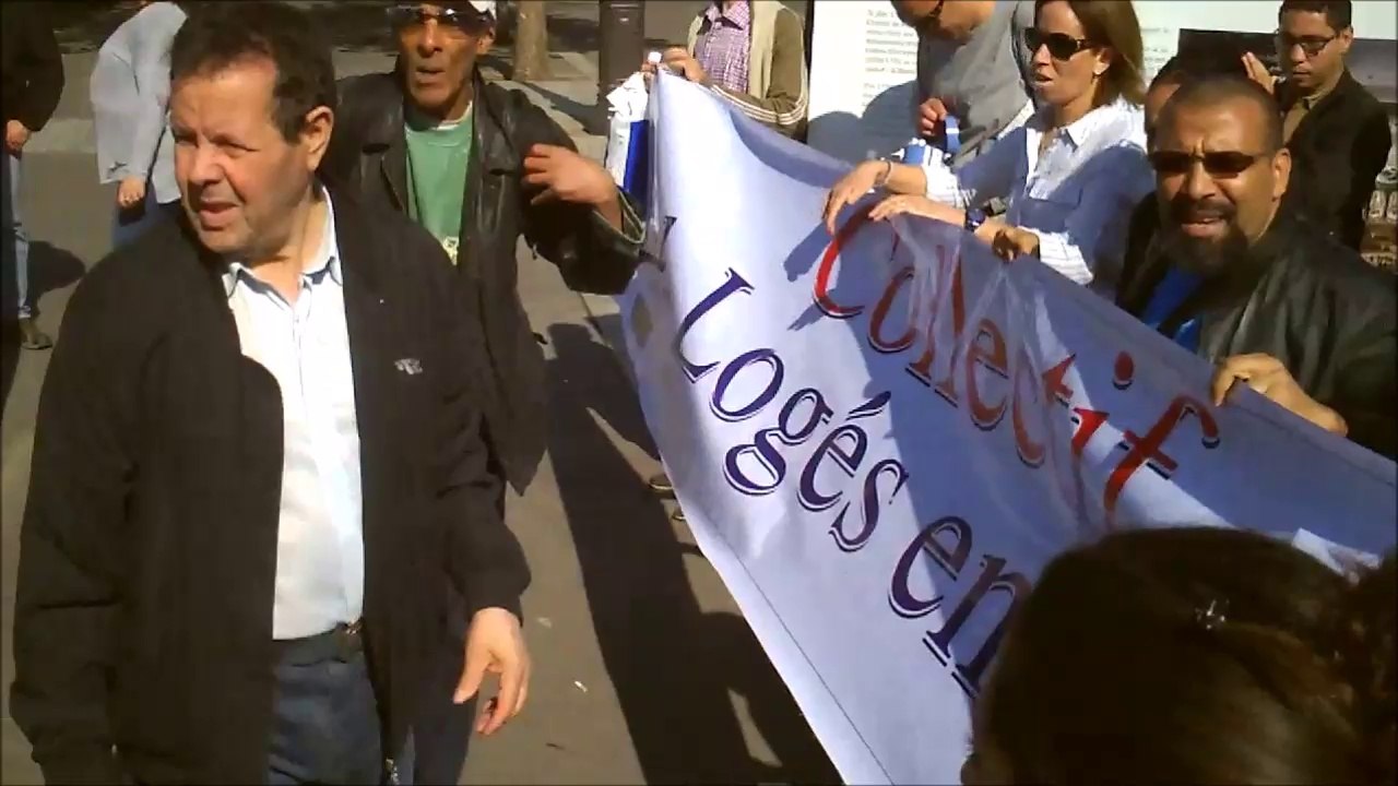 Les mal-logés à la Bastille .