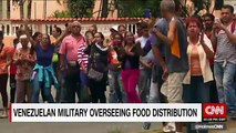 Venezuelan military overseeing food distribution