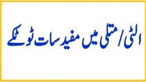Treatment for Nausea and Vomiting in Urdu-Hindi | الٹی/متلی میں مفید سات ٹوٹکے