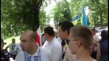 Ukraińcy nie chcą przepuścić Polaków - Przemyśl 26.06.2016