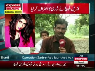 Qandeel jooth bol rahi hai , mujhe yeh apne khoon se khat likh ker bhejti thi mujhse bangla gaari mangti thi - Qandeel's husband refutes Qandeel's allegations