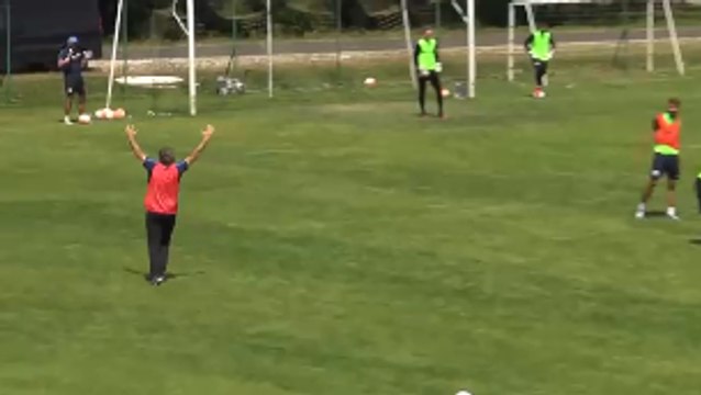 Gheorghe Hagi Scores Phenomenal Goal In Training!
