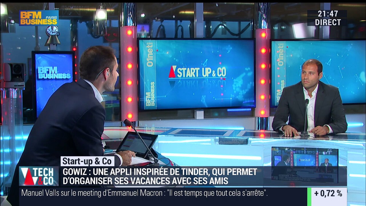 Start-up & Co: Gowiz, une appli social-trip qui permet d’organiser ses vacances avec ses amis - 12/07