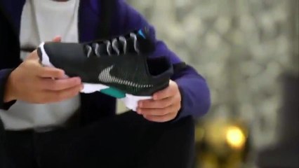 Cristiano Ronaldo is the first athlete on the planet to have Nike’s new self-tying sneakers
