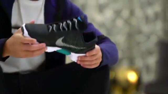 Cristiano Ronaldo is the first athlete on the planet to have Nike’s new self-tying sneakers