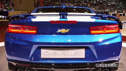 Chevrolet Camaro - En direct du salon de Genève 2016
