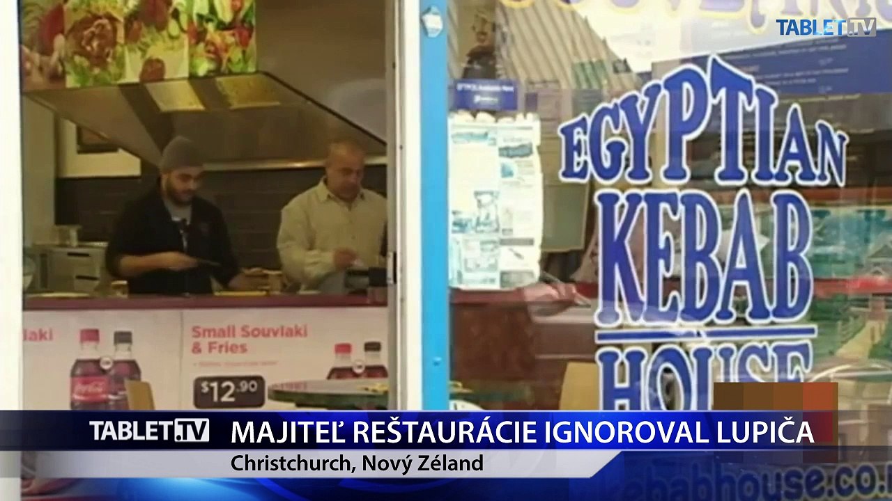 Majiteľ bistra ignoroval lupiča a ďalej obsluhoval zákazníka