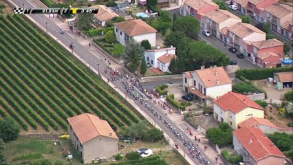 91 KM à parcourir / to go - Étape 11 / Stage 11 (Carcassonne / Montpellier) - Tour de France 2016