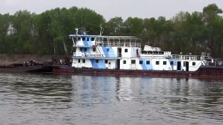 Towboat KARADORDE , Danube river . 2011.apr.29..mts