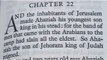 2 Chronicles 22 King James Holy Bible
