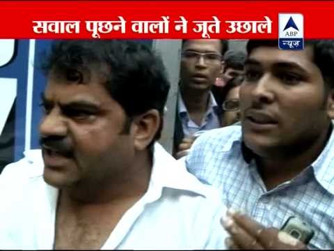 Disruption at Arvind Kejriwal's press conference