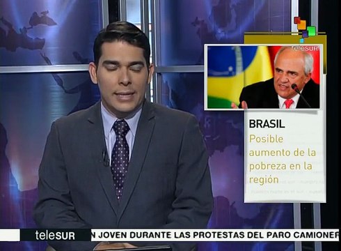 UNASUR advierte que podría aumentar la pobreza en AL por recortes