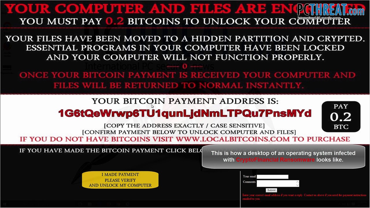 CryptoFinancial Ransomware Removal Guide