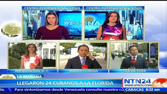 Al menos 24 balseros cubanos llegan a una playa de los Cayos de Florida