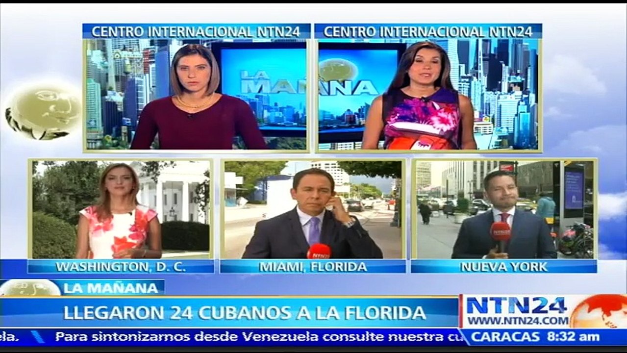 Al menos 24 balseros cubanos llegan a una playa de los Cayos de Florida