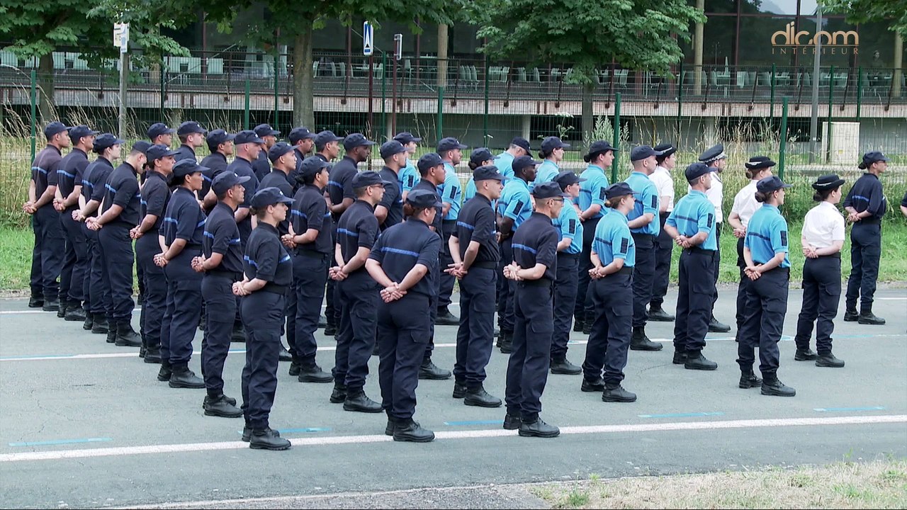 Personnels pénitentaires : Répétition du défilé du 14 juillet à Satory