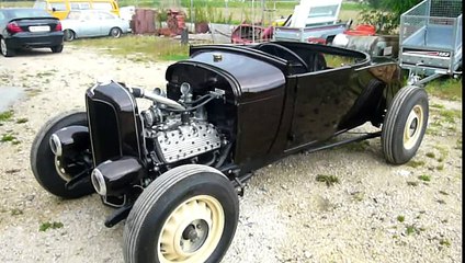 Ford flathead, 29 roadster hot-rod 304ci