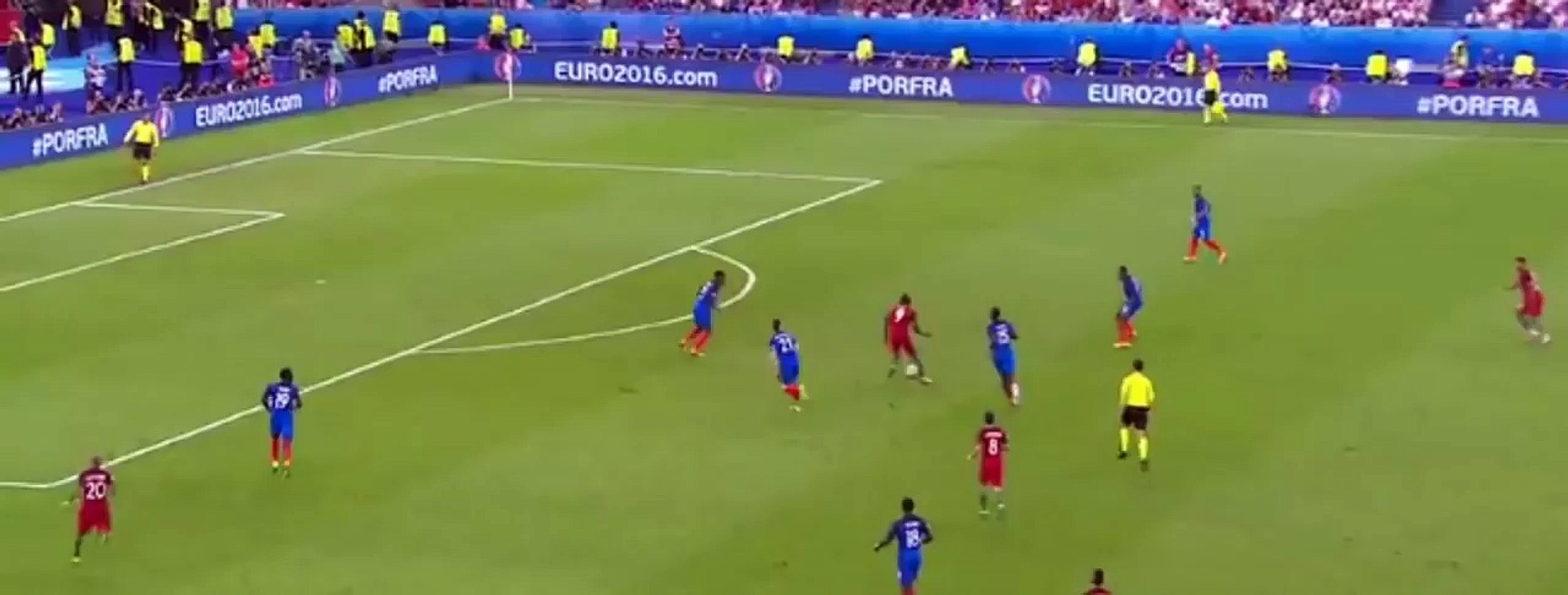 Portugal Vs France 1 0 Goal Eder Euro 16 Video Dailymotion