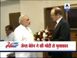 British envoy James Bevan meets Gujarat CM Narendra Modi