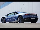 Lamborghini Huracàn, la nuova supercar della Polizia di Stato (12.07.16)