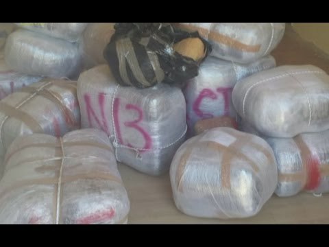 Lecce - Sequestrati 800 chili di marijuana, tre arresti (12.07.16)