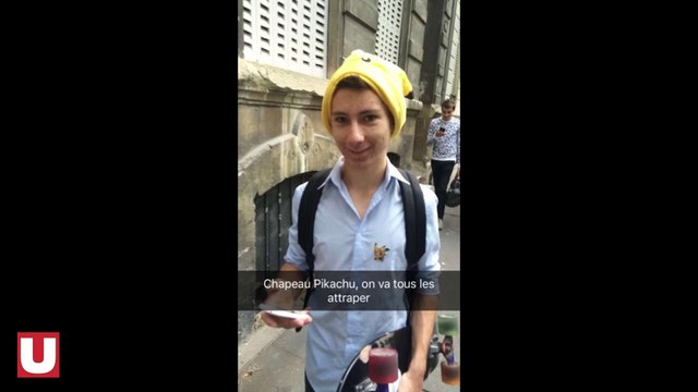 Chasse aux Pokémons dans les rues de Reims
