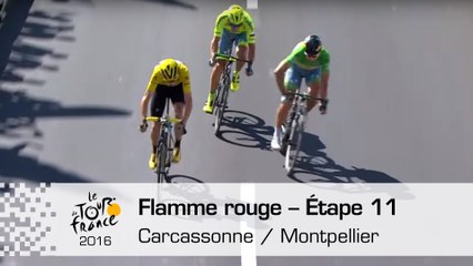 Flamme rouge - Étape 11 (Carcassonne / Montpellier) - Tour de France 2016
