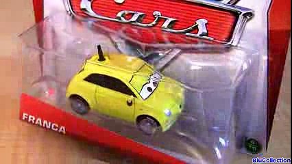 Cars 2 Mike Lorengine, Harumi, David Hobbscap with Headset, FRANCA Diecast CASE F Disney Pixar 2013