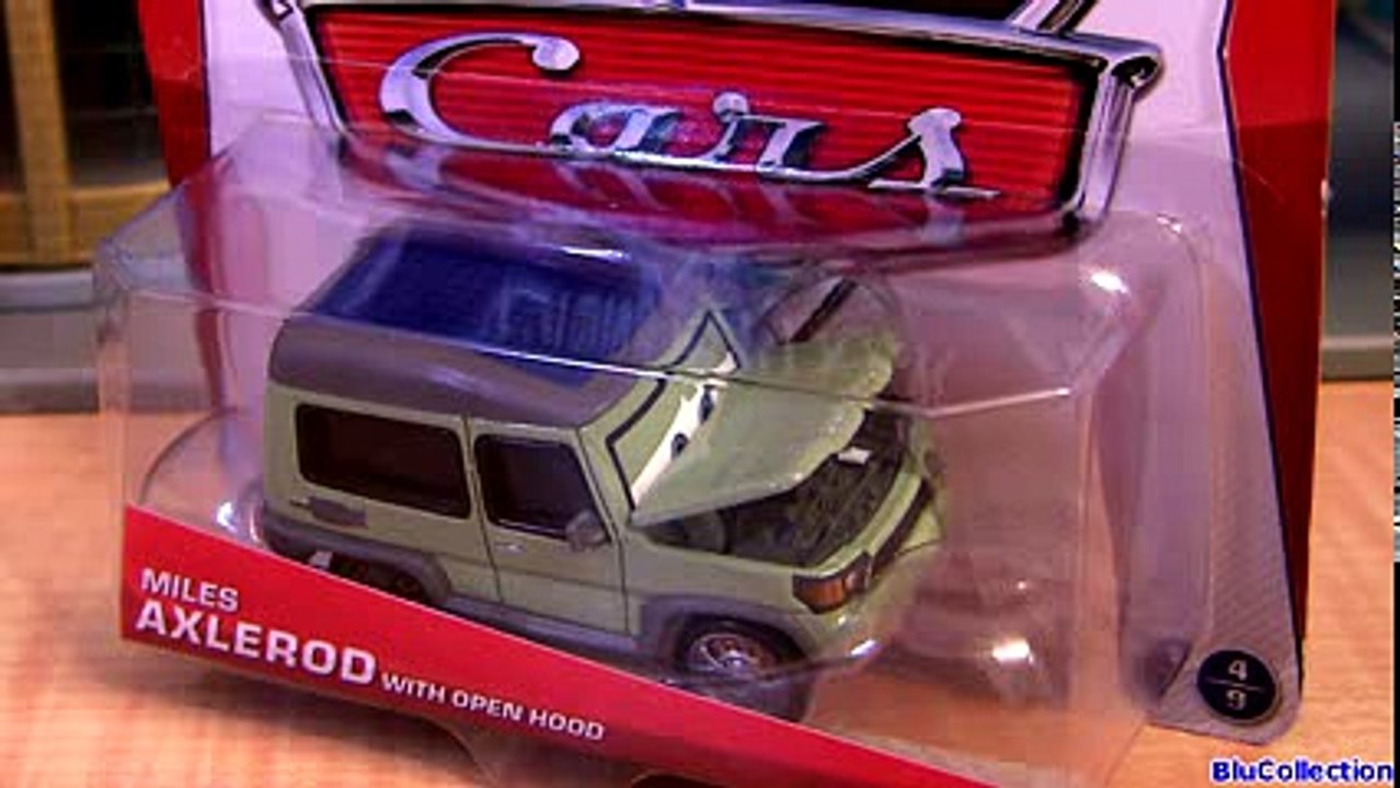 Cars 2 Miles Axlerod with Open Hood Chase Diecast 2013 From Palace Chaos Disney Pixar cartoys review
