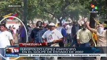 Leopoldo López lleva 10 años vinculado en acciones desestabilizadoras