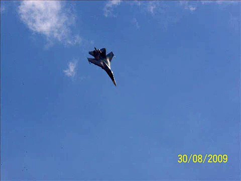 Wypadek SU-27/ Crash SU-27 AIR SHOW 2009