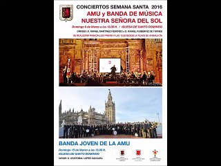CONCIERTOS SEMANA SANTA 2016 - AMU