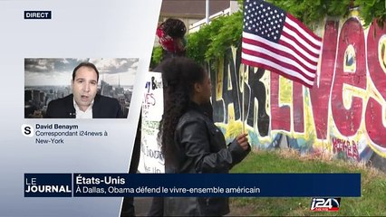 La campagne présidentielle américaine influencée par les violences? Correspondance David Benaym