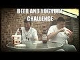 BEER AND YOGURT CHALLENGE *VOMIT ALERT | GIVEAWAY | Supermadhouse83